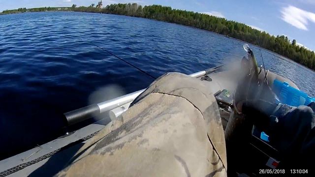 Ловля на кастоспин., Белохолуницкий район Кировской области... смотреть онлайн