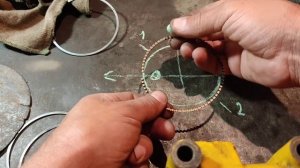 Как устанавливаются поршневые кольца