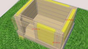 БУДКА ДЛЯ СОБАКИ СВОИМИ РУКАМИ-ЧЕРТЕЖ