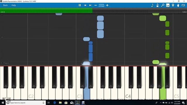 [Old] Synthesia - Quibble Representation (MSM) смотреть онлайн