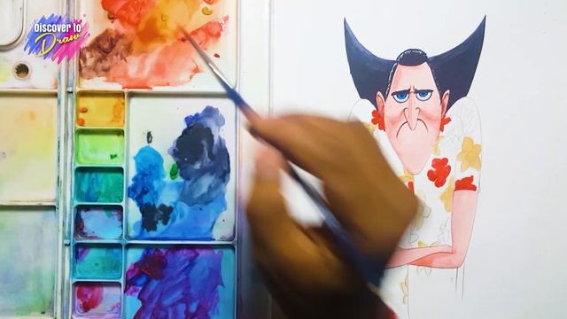 How to draw Dracula from Hotel Transylvania 3 смотреть онлайн