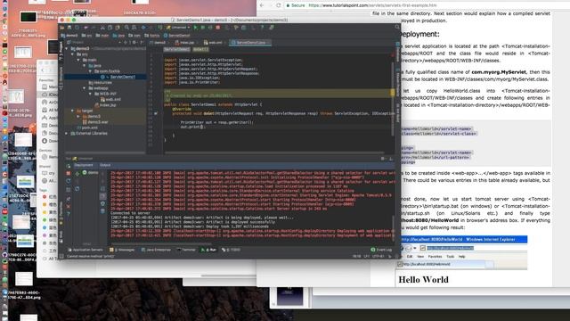 1.Servlet and JSP смотреть онлайн