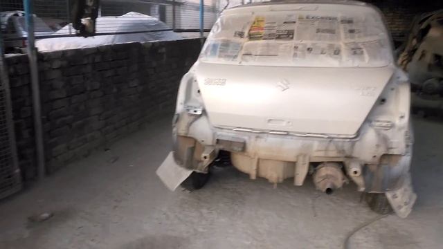 Restoring a 2010 Swift. Pearl White Paint getting a clear coat. смотреть онлайн