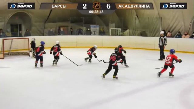 2012 ХК Академия Абдуллина - ХК Снежные Барсы смотреть онлайн