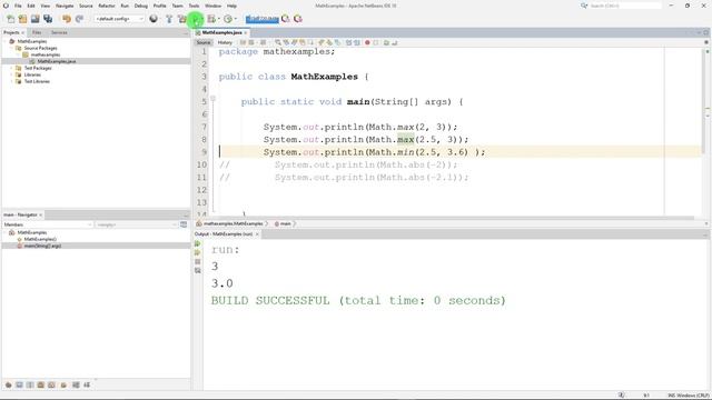 Java Math Min Max Abs смотреть онлайн