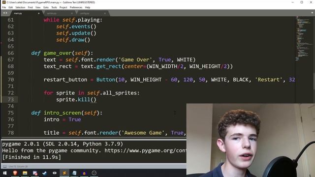 Pygame Game Over Screen - Pygame RPG Tutorial #10 смотреть онлайн
