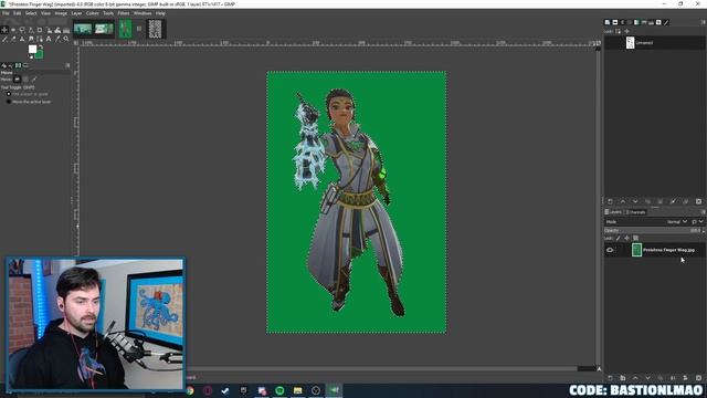 How to Make a Gaming YouTube Thumbnail for FREE using GIMP and In-Game Resources смотреть онлайн
