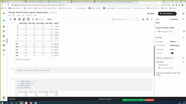 Big Data using Python | Ch 8 Python using Multinomial Logistic Regression смотреть онлайн