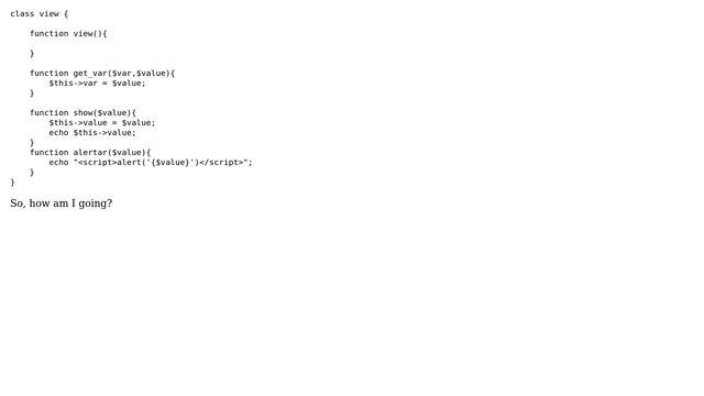 Code Review: Starting MVC PHP - am I doing it right? (2 Solutions!!) смотреть онлайн