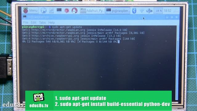 Raspberry Pi Project: Touch Weather Station using a DHT22 and a Raspberry Pi 3 with TKInter GUI. смотреть онлайн