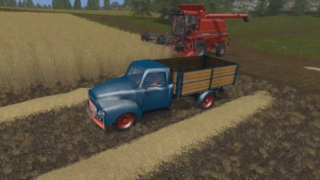 Farming Simulator 17 Mod: Opel Blitz Flatbed 1956 by Kevin J Barton смотреть онлайн