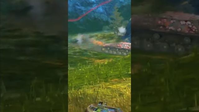 Эпичный бой в Tanks Blitz #shorts смотреть онлайн