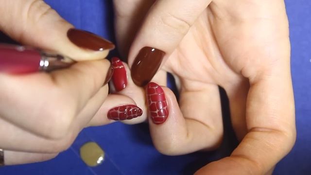 Модный маникюр! Дизайн ногтей Рептилия Гель Лаком. Осенний Маникюр 2016 + Обзор TrueGel смотреть онлайн