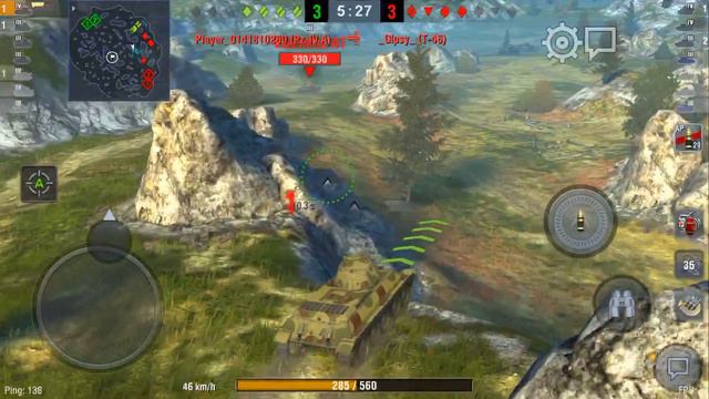 World of tanks blitz (23): A-32 gameplay (lag for the loss) смотреть онлайн