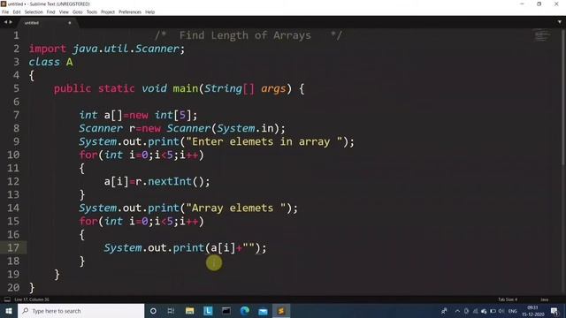 Java program to find length of array | Learn Coding смотреть онлайн
