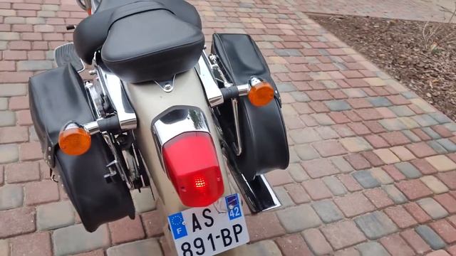 Honda SHadow 125 wersja CX, chromy смотреть онлайн
