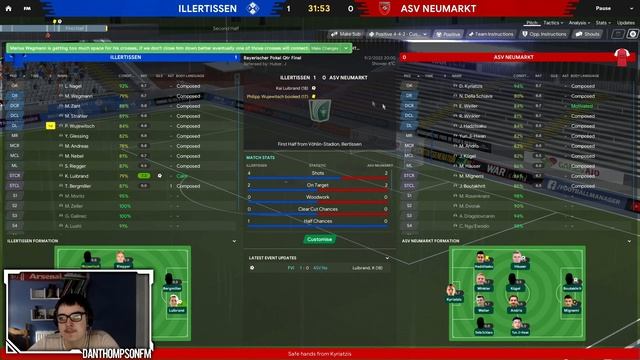 Cup Disappointment! | Part 14 | AsV Neumarkt FM20 | Football Manager 2020 смотреть онлайн