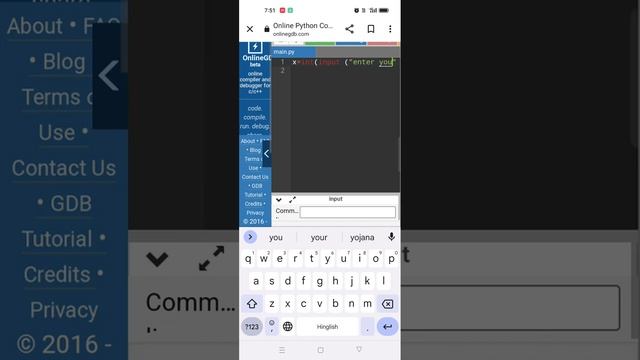 How to run Python program in your Android mobile in Google смотреть онлайн