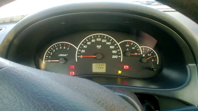 Холодный старт. Приора, -27, без выжима сцепления. смотреть онлайн