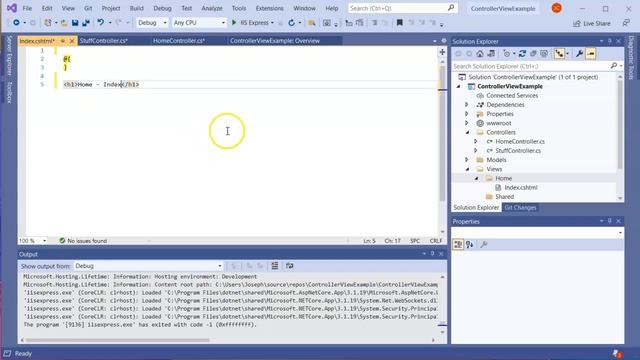 ASP.NET Core MVC - Intro to Controllers and Views смотреть онлайн