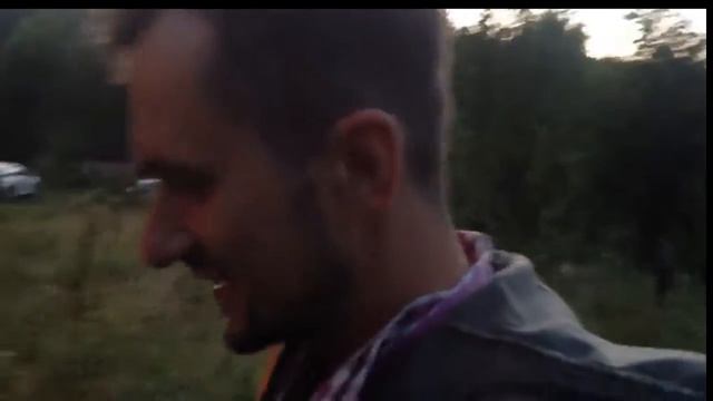 Композитор Клаус Бургер в гостях на даче.Пермский край. деревне Талая, Пермский край смотреть онлайн