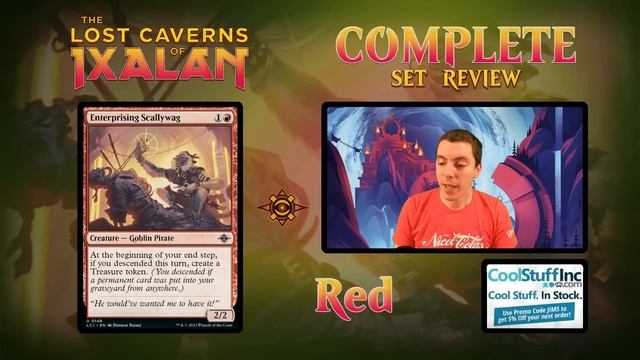 ? Complete Set Review! ? - Lost Caverns Of Ixalan - Red Cards - Constructed And Limited смотреть онлайн