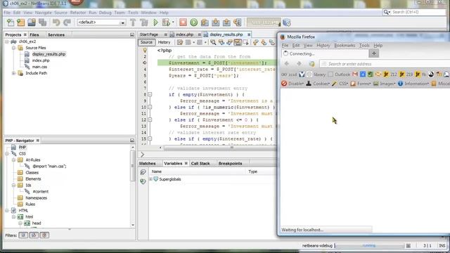 Using xDebug in NetBeans смотреть онлайн
