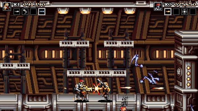 Задание 5 и 6, сплошные боссы, Blazing Chrome Часть Финал смотреть онлайн