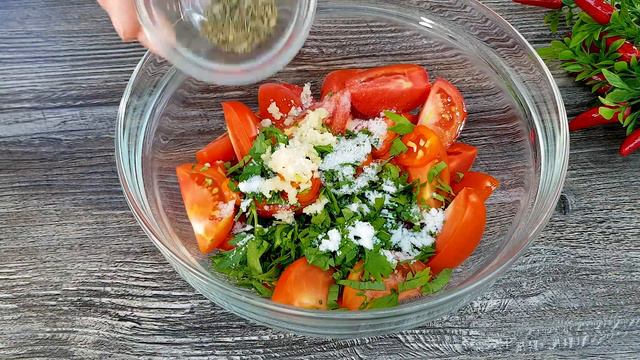 Leckere Tomaten Vorspeise! Einfach Und Schnell! #007