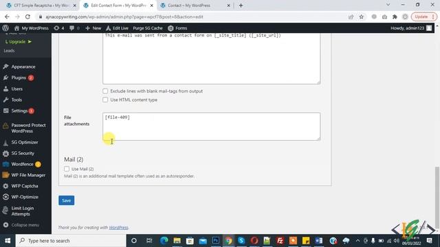 Contact Form 7 Auto Response Email | Auto Response Message to User When Submit CF7 Form in WordPres смотреть онлайн