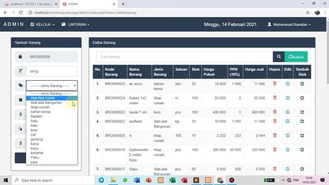 aplikasi sistem informasi manajemen tokoh bangunan master berbasis php mysql смотреть онлайн