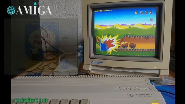 SilverRock "Guldkorn expressen" 1991.Amiga 500 game.Kalas Puffs смотреть онлайн