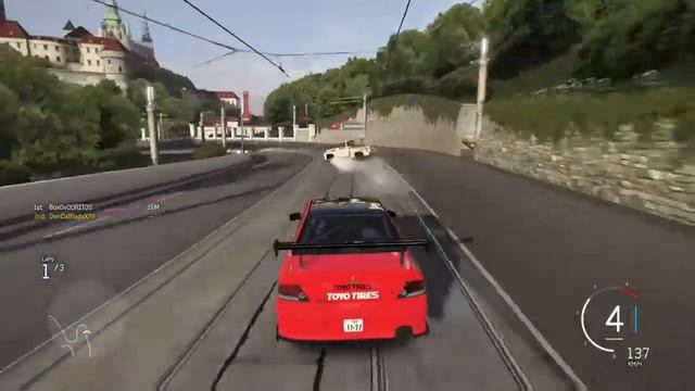 Forza 6 Drifting in a 2006 Mitsubishi Lancer Evolution IX MR смотреть онлайн