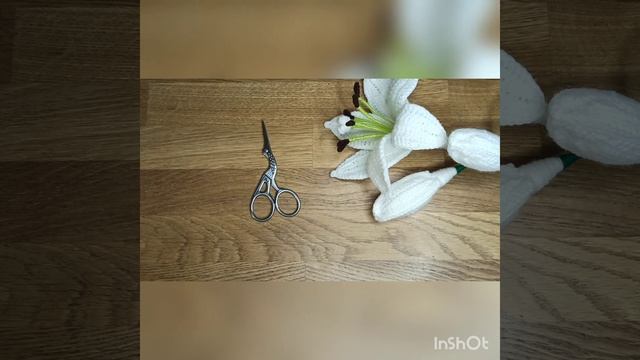 Лилия крючком. Часть 1 Вяжем все детали.