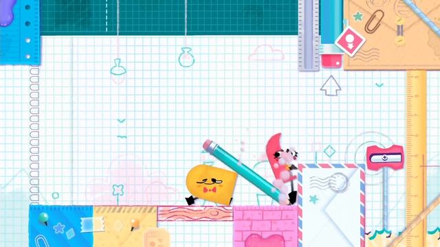 Snipperclips #3: Как перевернуть карандаш - Time Wobblers смотреть онлайн