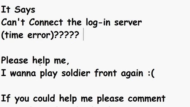 Soldier Front Error (Time Error)??? смотреть онлайн