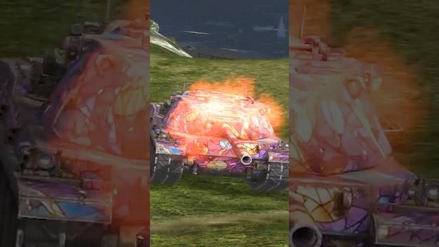 Исторический бой в Tanks Blitz #shorts смотреть онлайн