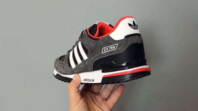 Adidas ZX 750 серые смотреть онлайн