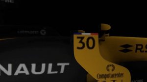 Renault F1 2017 RS17 Cinematic - Blender