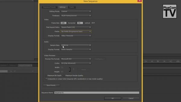 КАК СОЗДАТЬ ПРОЕКТ В Adobe Premiere Pro CC  [Tutorial-урок] #2(1)