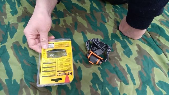 Налобный фонарик Navigator CREE LED 3вт. смотреть онлайн