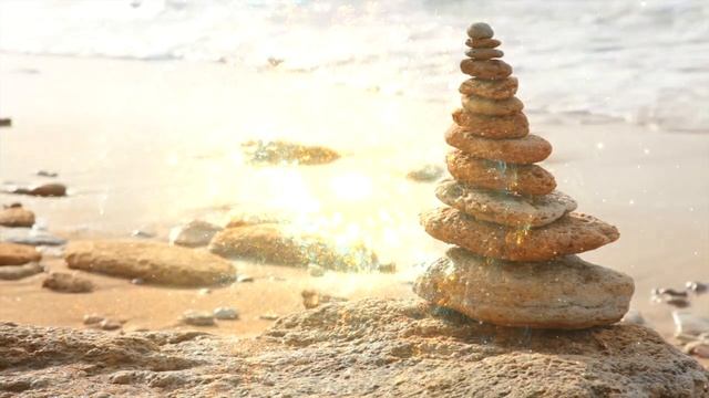 Ангельская музыка и звуки моря, шум волн прибоя. Релаксация. Музыка Для Снятия Стресса. смотреть онлайн