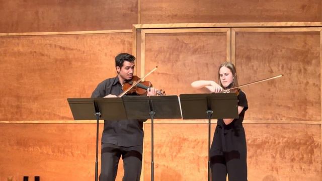 Wieniawski Etudes-Caprices for Two Violins, Op. 18, No. 1 смотреть онлайн