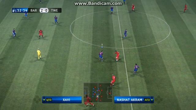 Pes 2010 прохождение(матч) смотреть онлайн