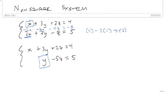 Nonsquare Systems смотреть онлайн