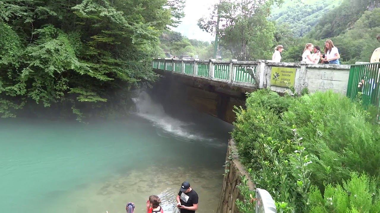 Адлер 2019. Экскурсия по золотому кольцу Абхазии. Часть 1. Красоты природы смотреть онлайн