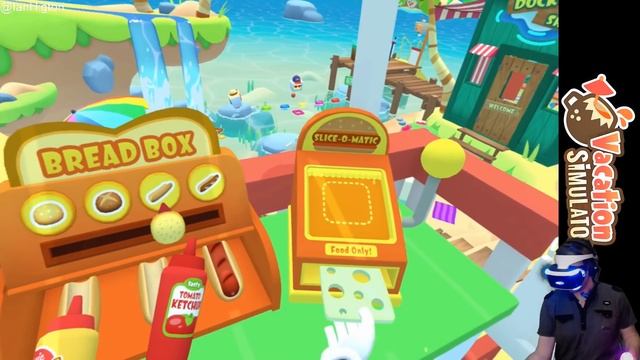 Vacation Simulator PSVR gameplay - Ians VR Corner (Let's Play Vacation Simulator PSVR) смотреть онлайн