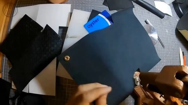 [Leather Craft] Intrecciato Woven Pouch I Bottega Veneta St I FREE PATTERN
