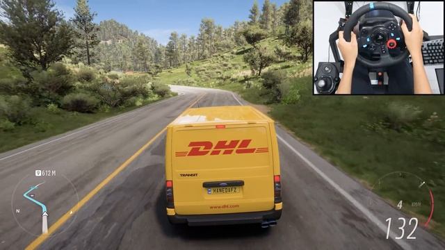 Ford Transit Van - Forza Horizon 5 | Logitech g29 gameplay смотреть онлайн