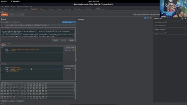 JWT Attacks #1 - JWT authentication bypass via unverified signature смотреть онлайн